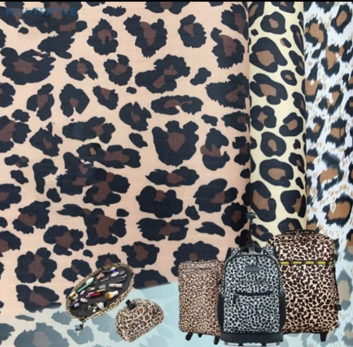 600d Coated Leopard Lesen Printed Color Polyester Backpack Hand Bag Oxford Fabric (1).png