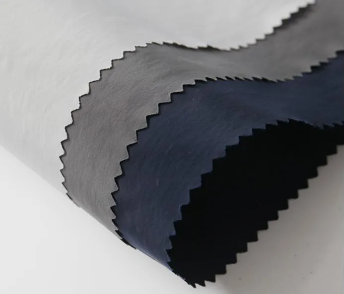 메모리 T400 트렌치코트 립스톱 재활용 재킷 100% 폴리에스터 원단3