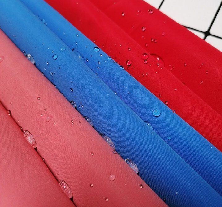 228t PVC 코팅 직물 Taslan 자켓 아웃도어 의류 직물 (2)